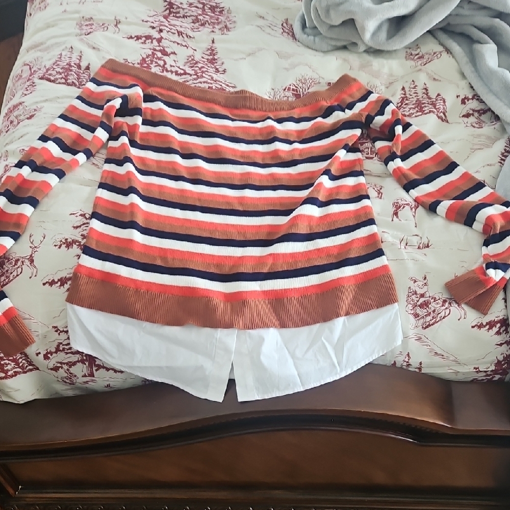 English Factory Multicolor Striped Knit